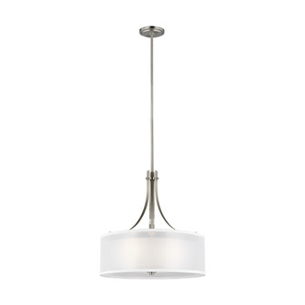 Elmwood Park traditional 3-light indoor dimmable ceiling pendant hanging chandelier pendant light in (38|6537303-962)