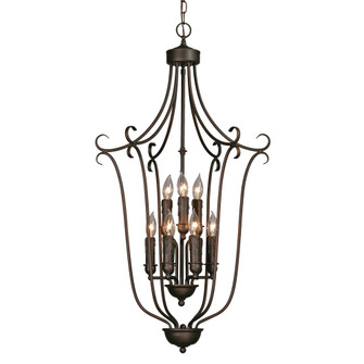 Wry Lighting Grace 9-light Chandelier in Rubbed Bronze (36|6427-9 RBZ)