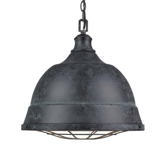 Golden Lighting Bartlett 2-light Pendant in Black Patina (36|7312-L BP)