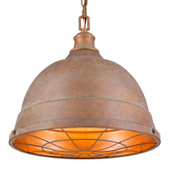 Golden Lighting Bartlett 2-light Pendant in Copper Patina (36|7312-L CP)