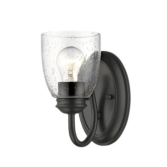 Golden Lighting Parrish 1-light Vanity in Matte Black (36|8001-BA1 BLK-SD)