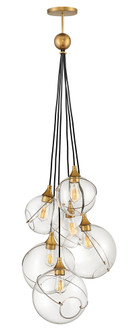 Medium Six Light Multi Tier Chandelier (87|30306HBR)