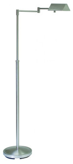 Pinnacle Adjustable Halogen Floor Lamp (34|PIN400-SN)
