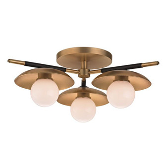 3 LIGHT SEMI FLUSH (57|9823-AGB)