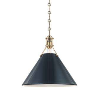 1 LIGHT LARGE PENDANT (57|MDS352-AGB/DBL)
