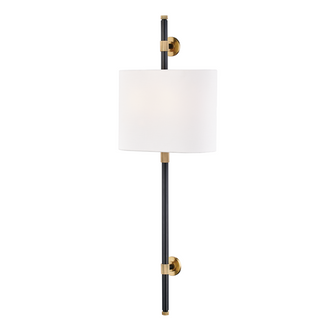 2 LIGHT WALL SCONCE (57|3722-AOB)
