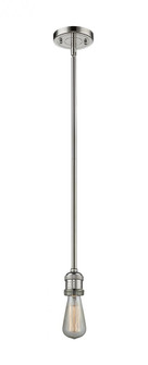 Bare Bulb 1 Light Mini Pendant (3442|200S-PN)