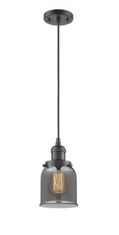 Bell - 1 Light - 5 inch - Oil Rubbed Bronze - Cord hung - Mini Pendant (3442|201C-OB-G53)