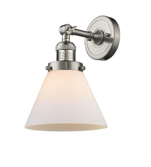 Cone - 1 Light - 8 inch - Brushed Satin Nickel - Adjustable Sconce (3442|203-SN-G41)