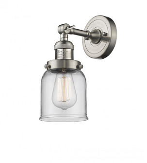 Bell - 1 Light - 5 inch - Brushed Satin Nickel - Adjustable Sconce (3442|203-SN-G52)