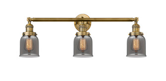 Bell - 3 Light - 30 inch - Brushed Brass - Bath Vanity Light (3442|205-BB-G53)