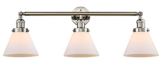 Cone - 3 Light - 32 inch - Polished Nickel - Bath Vanity Light (3442|205-PN-G41)