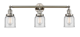 Bell - 3 Light - 30 inch - Polished Nickel - Bath Vanity Light (3442|205-PN-G52)