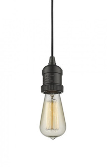 Bare Bulb - 1 Light - 2 inch - Oil Rubbed Bronze - Cord hung - Cord Set (3442|199-OB)