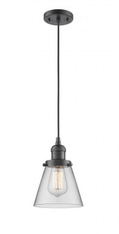 Cone - 1 Light - 6 inch - Oil Rubbed Bronze - Cord hung - Mini Pendant (3442|201C-OB-G62)