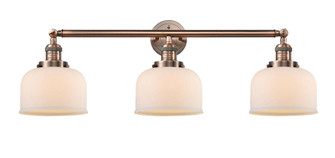 Bell - 3 Light - 32 inch - Antique Copper - Bath Vanity Light (3442|205-AC-G71)