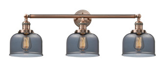 Bell - 3 Light - 32 inch - Antique Copper - Bath Vanity Light (3442|205-AC-G73)