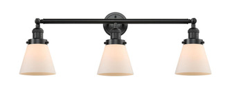 Cone - 3 Light - 30 inch - Oil Rubbed Bronze - Bath Vanity Light (3442|205-OB-G61)