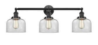 Bell - 3 Light - 32 inch - Oil Rubbed Bronze - Bath Vanity Light (3442|205-OB-G72)