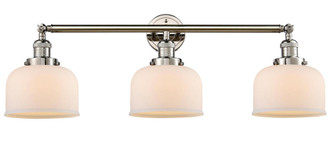 Bell - 3 Light - 32 inch - Polished Nickel - Bath Vanity Light (3442|205-PN-G71)