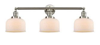 Bell - 3 Light - 32 inch - Brushed Satin Nickel - Bath Vanity Light (3442|205-SN-G71)