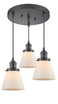 Small Cone 3 Light Multi-Pendant (3442|211/3-OB-G61)