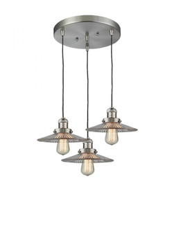 Halophane 3 Light Multi-Pendant (3442|211/3-SN-G2)