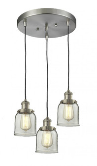 Small Bell 3 Light Multi-Pendant (3442|211/3-SN-G52)
