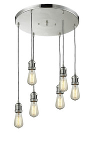 Bare Bulb 6 Light Multi-Pendant (3442|212/6-PN)