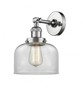 Bell - 1 Light - 8 inch - Polished Chrome - Adjustable Sconce (3442|203-PC-G72)