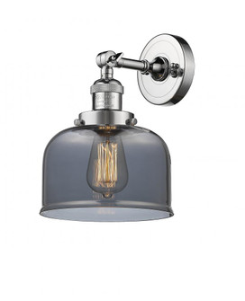 Bell - 1 Light - 8 inch - Polished Chrome - Adjustable Sconce (3442|203-PC-G73)