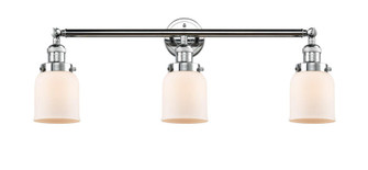 Bell - 3 Light - 30 inch - Polished Chrome - Bath Vanity Light (3442|205-PC-G51)