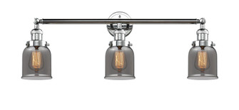 Bell - 3 Light - 30 inch - Polished Chrome - Bath Vanity Light (3442|205-PC-G53)