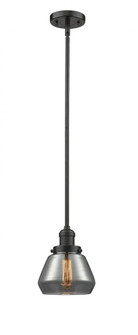 Fulton - 1 Light - 7 inch - Oil Rubbed Bronze - Stem Hung - Mini Pendant (3442|201S-OB-G173)