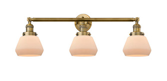 Fulton - 3 Light - 30 inch - Brushed Brass - Bath Vanity Light (3442|205-BB-G171)