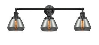 Fulton - 3 Light - 30 inch - Oil Rubbed Bronze - Bath Vanity Light (3442|205-OB-G173)