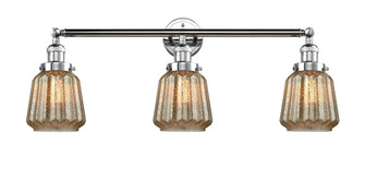 Chatham - 3 Light - 30 inch - Polished Chrome - Bath Vanity Light (3442|205-PC-G146)