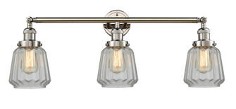 Chatham - 3 Light - 30 inch - Polished Nickel - Bath Vanity Light (3442|205-PN-G142)