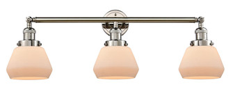 Fulton - 3 Light - 30 inch - Polished Nickel - Bath Vanity Light (3442|205-PN-G171)