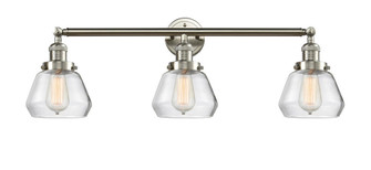 Fulton - 3 Light - 30 inch - Brushed Satin Nickel - Bath Vanity Light (3442|205-SN-G172)