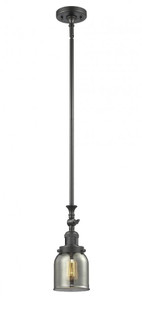 Bell - 1 Light - 5 inch - Oil Rubbed Bronze - Stem Hung - Adjustable Mini Pendant (3442|206-OB-G53)