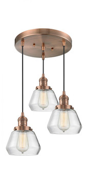 Fulton 3 Light Multi-Pendant (3442|211/3-AC-G172)
