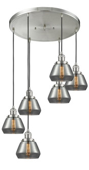 Fulton 6 Light Multi-Pendant (3442|212/6-SN-G173)