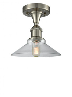 Orwell - 1 Light - 8 inch - Brushed Satin Nickel - Semi-Flush Mount (3442|516-1C-SN-G132)