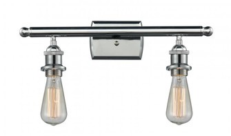 Bare Bulb - 2 Light - 16 inch - Polished Chrome - Bath Vanity Light (3442|516-2W-PC)