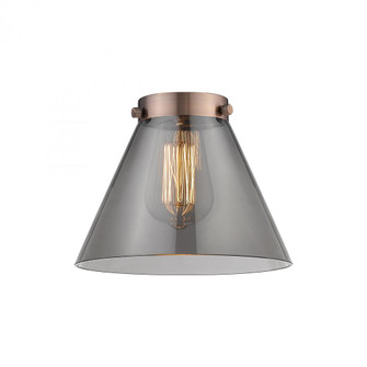 Large Cone Light Smoke Glass (3442|G43)