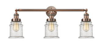 Canton - 3 Light - 30 inch - Antique Copper - Bath Vanity Light (3442|205-AC-G184)