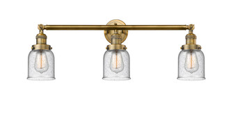 Bell - 3 Light - 30 inch - Brushed Brass - Bath Vanity Light (3442|205-BB-G54)