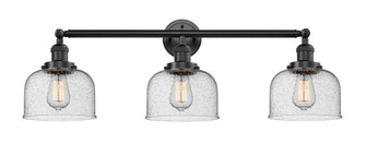 Bell - 3 Light - 32 inch - Oil Rubbed Bronze - Bath Vanity Light (3442|205-OB-G74)