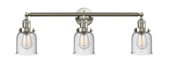 Bell - 3 Light - 30 inch - Brushed Satin Nickel - Bath Vanity Light (3442|205-SN-G54)